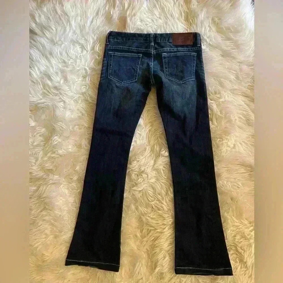 Moussy Vintage Jeans Flare Dark Wash 26 - Picture 5 of 6